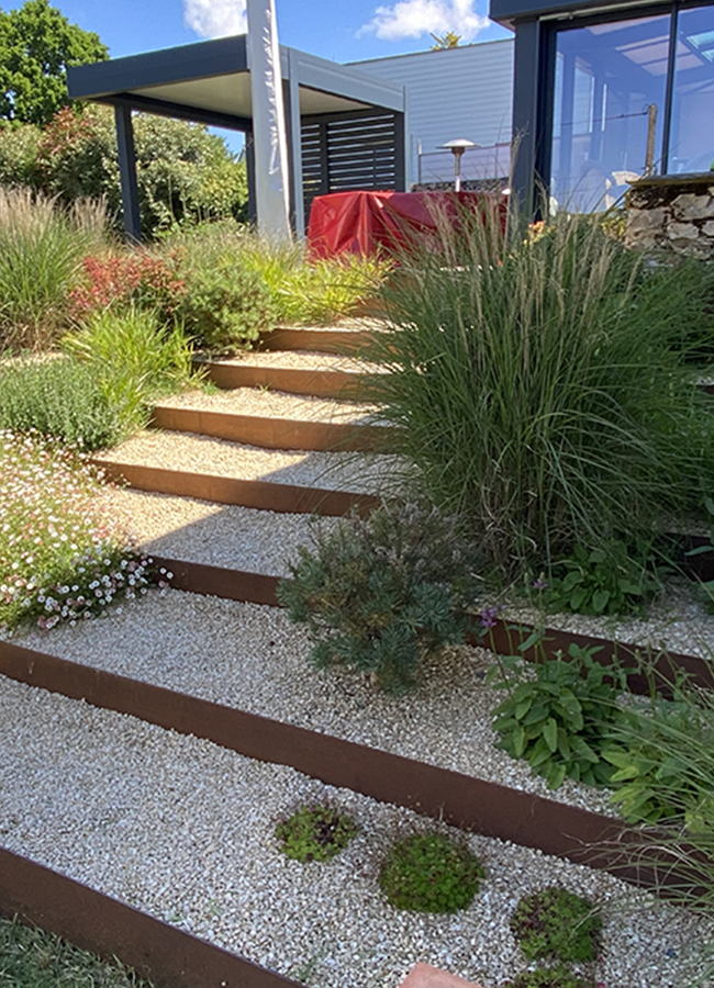 Maçonnerie paysagère près d'Angers